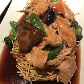 Pan-Fry Crispy Noodle