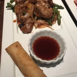 Garlic Black Bean Beef and String Bean