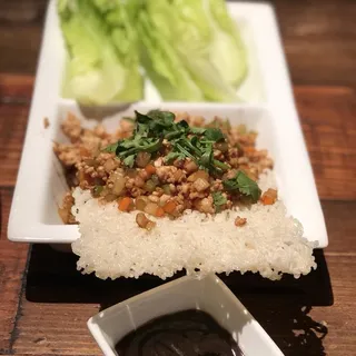 Chicken Lettuce Wraps