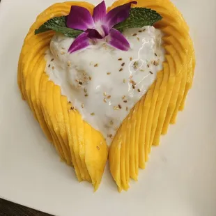 Mango with Sticly Rice