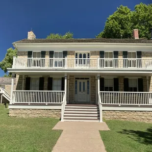 The historic house served as the Mahaffies' home and stagecoach stop.