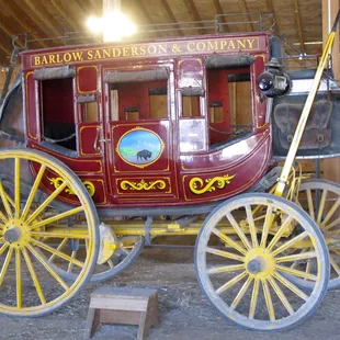 Wouldn't be a stagecoach stop without a stagecoach