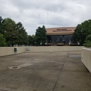 empty parking lot