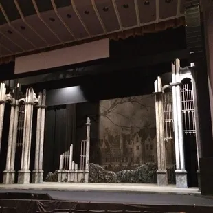 The set of Lucia di Lammermoor.