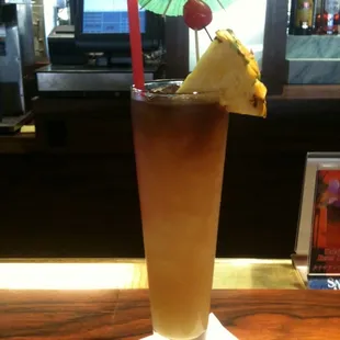 Mai tai--yummy and refreshing, although a little weak on booze