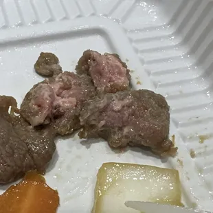 meat and vegetables