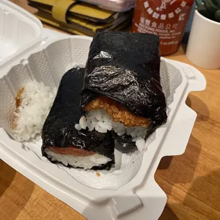 Chicken Katsu (Musubi) Grilled Spam (Musubi)