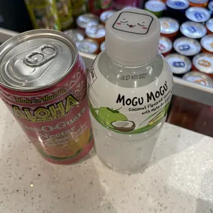 The drinks we settled on