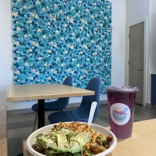 Butterfly Pea Flower Lemonade