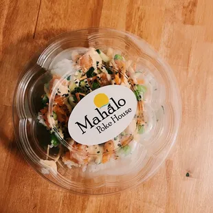 To go small bowl