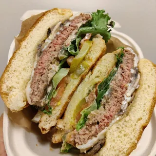 Mushroom Swiss Burger