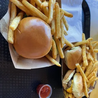 Chicken Avocado Swiss Burger