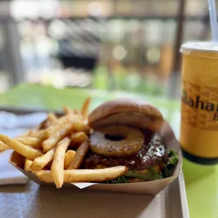 Pineapple Teriyaki Burger