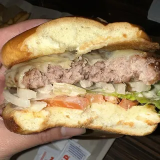 Mushroom Swiss Burger