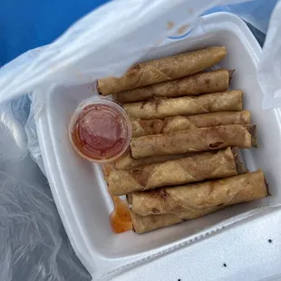 Lumpia very very salty