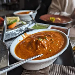 a large bowl of curry