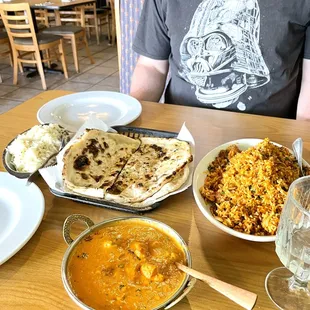 Chicken Tikka Masala &amp; Chicken Biriyani