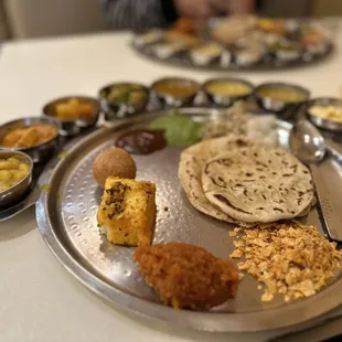 $23/pp for their thali lunch buffet