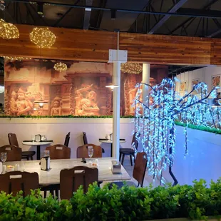 Dining room &amp; mural