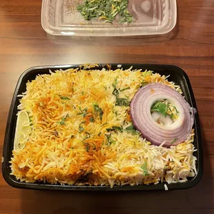 Goat biryani