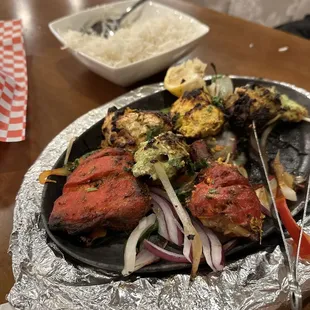 Tandoori Mixed Grill