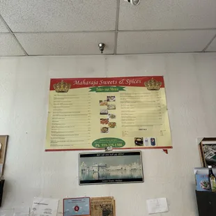 Menu inside.....
