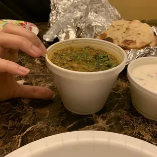 portion size for the saag paneer is very small :~(