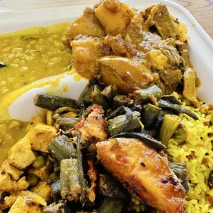 definitely get the jackfruit curry