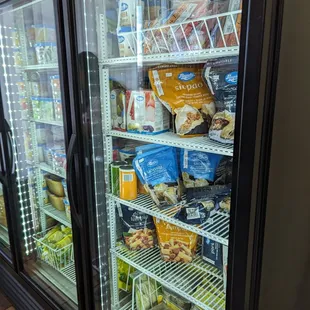 a refrigerated refrigerator