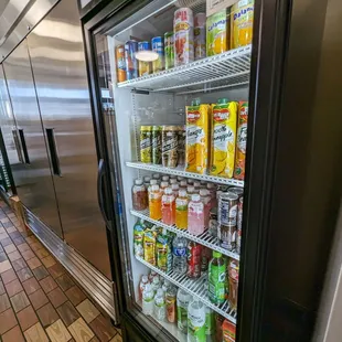 a refrigerated refrigerator