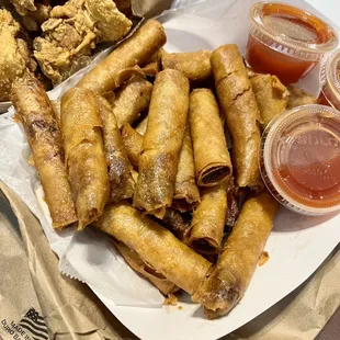 Lumpia Shanghai.