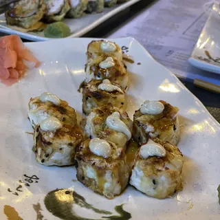 Baked Scallop Parmesan