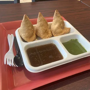 Vege samosas