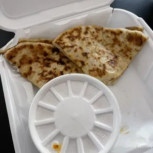Cheese and Onion Naan