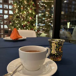 Reflecting on the year 2021 with post dinner Ginger Tea.  What a great ambiance !