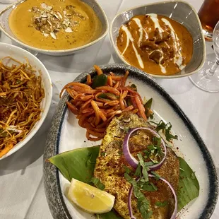 Malai Kofta, Butter Chicken, Fish Fry