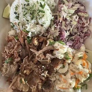 Kalua Pork Taco Plate Lunch