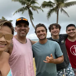 Here we are with our wonderful tour guide, Ryan!