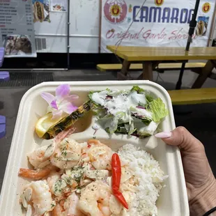 Stopped for lunch in Haleiwa and had to get my garlic shrimp!