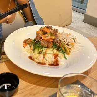 Spicy Tuna Tower Lunch and Dinner Menu