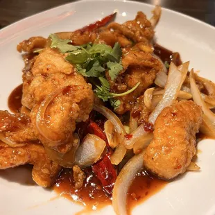 Fish Fillet stir Fried