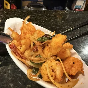 Salt and pepper shrimp