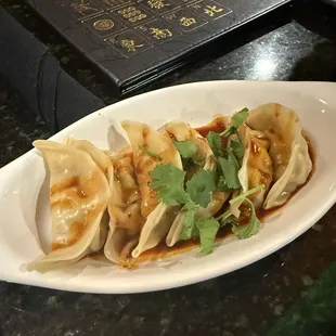 Szechuan dumplings
