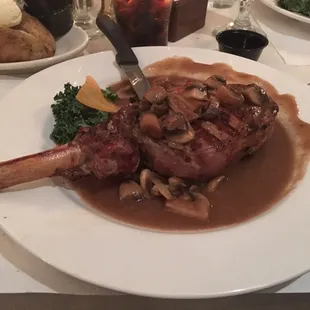 Veal chop
