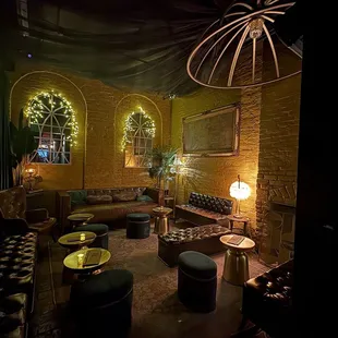 Back room is nice and cozy