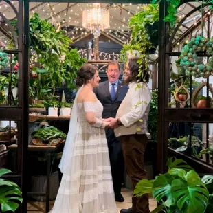 Cool spot to get married!