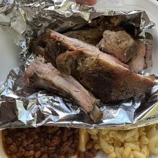 Rib dinner (choice of 2 sides)