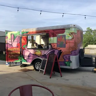 Food truck/trailer serving at Woodburn Brewery