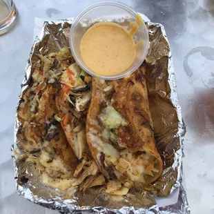 Posolé Tacos - run, don't walk to get these!