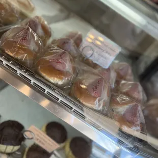 a variety of pastries